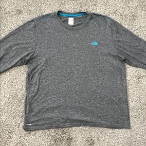 The North Face Men's Charcoal Long Sleeve Tee